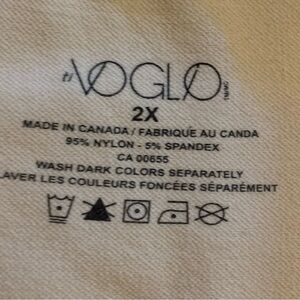 Ivory VOGLO 2X Shapewear full body